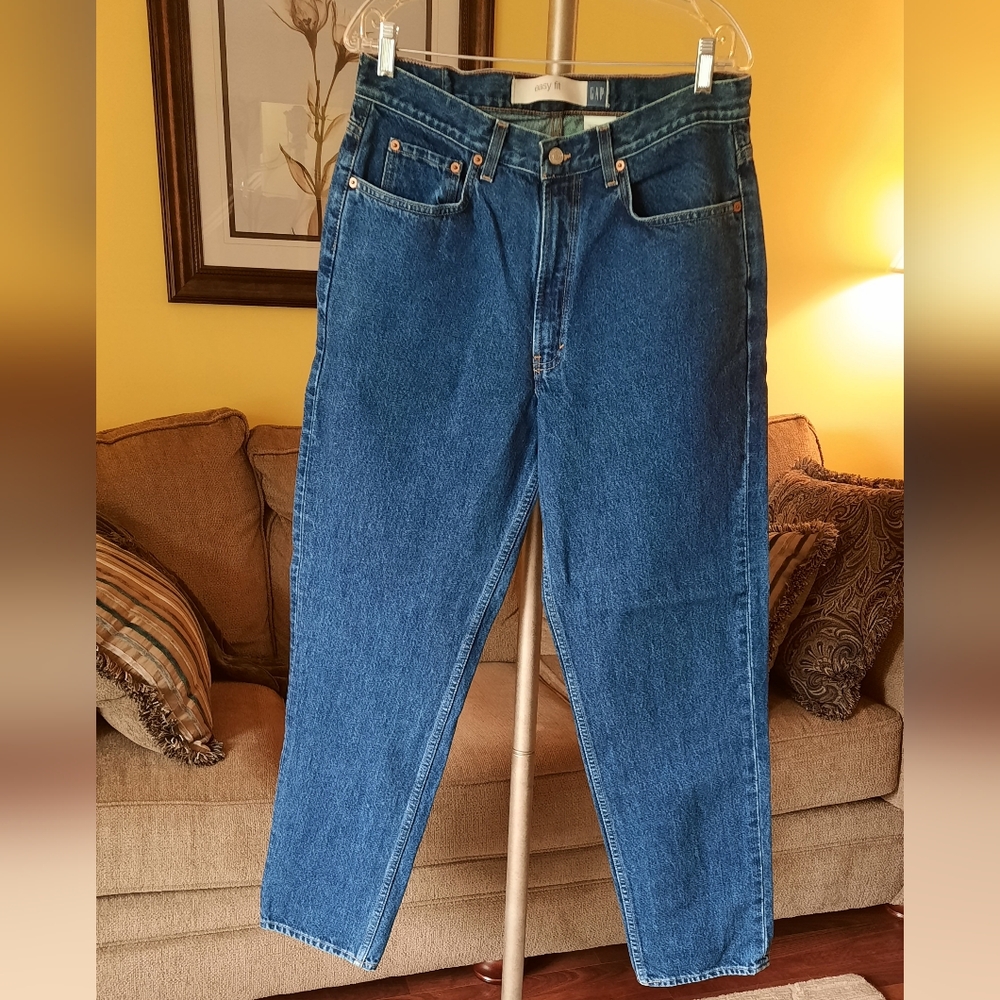Men's Vintage 1990s Easy Fit GAP Denim Blue Jeans